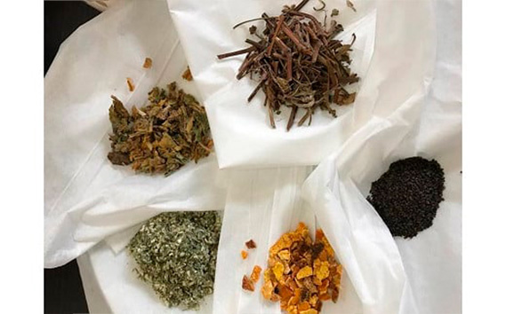 和ハーブよもぎ蒸しパック20パック入り【ほっこり陽だまりパック】＊よもじお＊