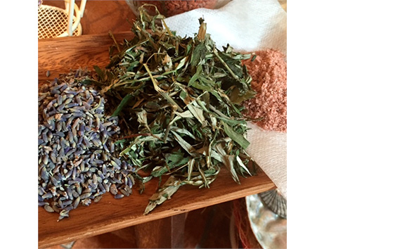 国産よもぎ使用＊よもじお＊お風呂用パック（ラベンダー）大袋入り