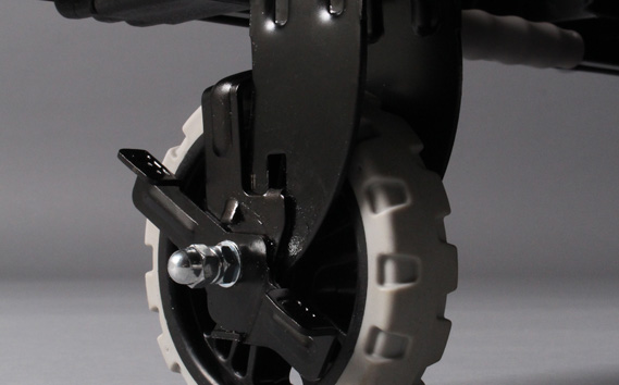 花岡車輌 車輪もたためる台車 フラットフラットカート 軽量 コンパクト ブラック F-CART2