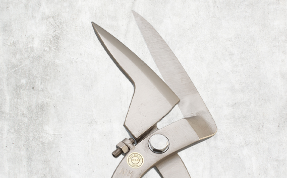 段付立切（メッキ）ロング【直徳】