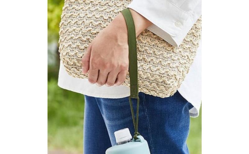 ホームコーディ　ペットボトルクーラー　ブルーグリーン イオンリテール 日用品