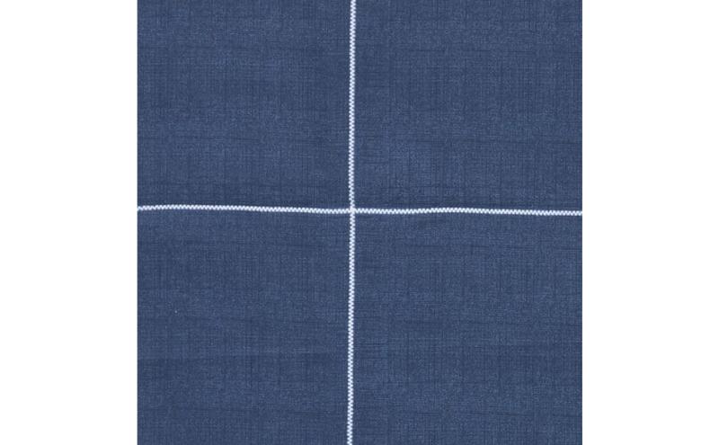 ホームコーディ　掛ふとんカバー（柄）　ダブルロング　ネイビー1 イオンリテール 寝具