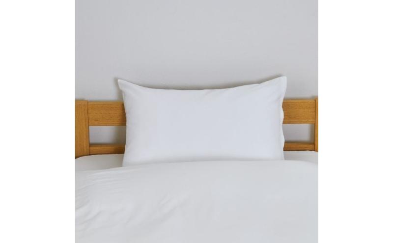 ホームコーディ　まくらカバー　無地　35cm×50cmまくら用 ホワイト イオンリテール 寝具