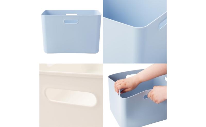 ホームコーディ　やわらか収納ボックスレギュラー深型　グレージュ　2個入 イオンリテール 家具