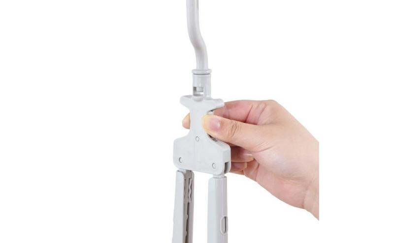 ホームコーディ　かんたん取り込み　ワンタッチスライドハンガー2本組×3個入 イオンリテール 日用品