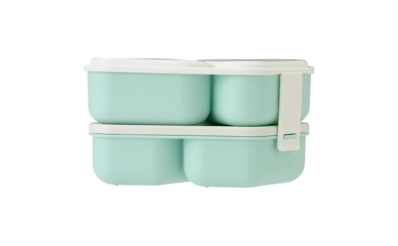 ホームコーディ　おにぎりランチボックス2段　ピンク イオンリテール 日用品