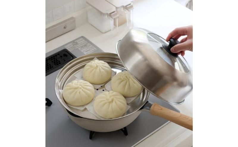 ホームコーディ　ステンレス製　ドーム型蒸し器セット 20-22cm  イオンリテール 調理　料理