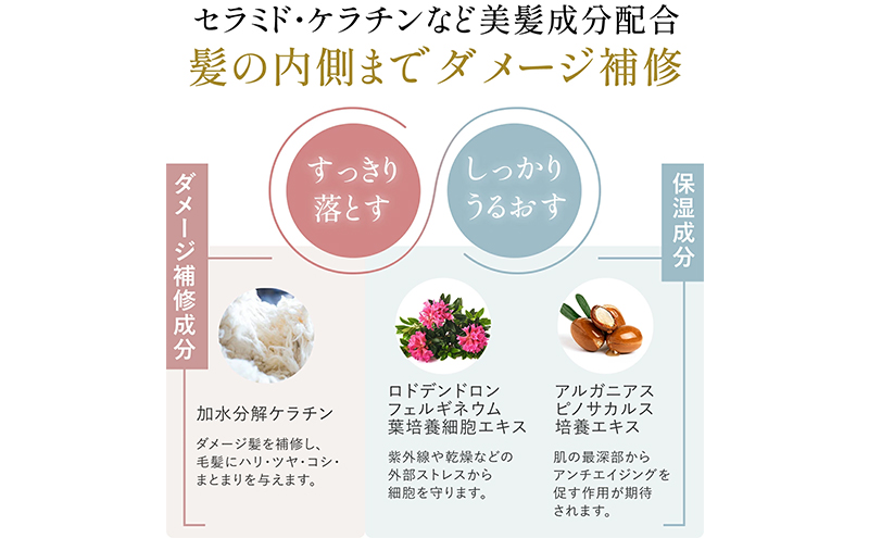 ノンシリコンアミノ酸シャンプー 衣薫（ころもかおる）リフィル シャンプー ドライヘア ダメージヘア 地肌に優しい 天然由来成分 髪滑らか サラり 艶髪 頭皮ケア 詰替え用