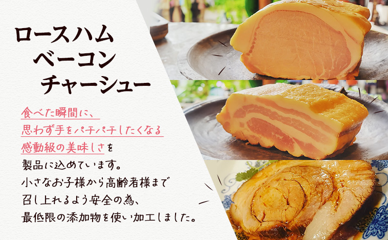 全8種盛り合わせ（ロースハム、ベーコン、チャーシュー各250g）冷凍 小分け 詰め合わせ セット おかず おつまみ 市原市 千葉