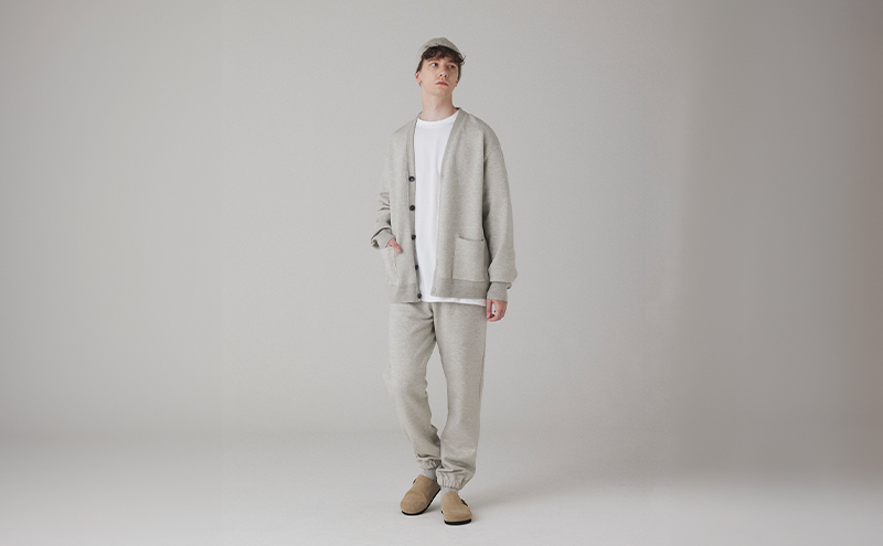 カーディガン アンユースレス スニットカーディガン 服 洋服 ファッション 耐久性 上品 コーマ糸 無撚糸コットン 洗濯可能 墨田区 東京都 オフ/L