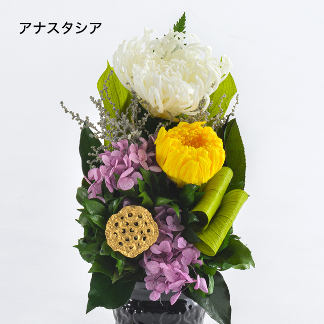 蓮華 (れんげ) 花 お花 プリザーブドフラワー ギフト プレゼント お祝い 誕生日 お供え アレンジ インテリア 東京都 墨田区【輪菊/単品】