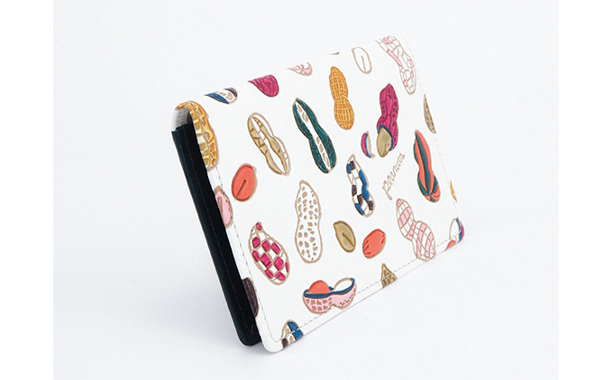 パスケース 名刺入れとしても パスカードホルダー ピーナッツ 文庫屋大関 名刺入れ 名刺ケース レディース 定期券入れ 定期入れ 名刺 カードケース 二つ折り 薄型 レザー 本革 革 文庫革 日本製 東京 墨田区