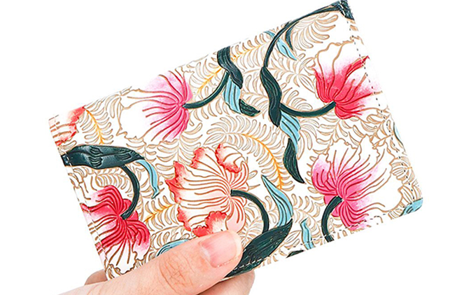 パスケース ノースガーデン コーラル 文庫屋大関 名刺入れ カードホルダー 名刺ケース 名刺ホルダー カード入れ 定期入れ 定期ケース 雑貨 生活雑貨 小物 革小物 革製品 本革 日用品 東京 東京都 墨田区