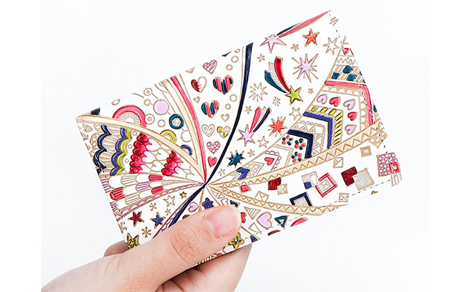 パスケース グロッシーハート 文庫屋大関 名刺入れ カードホルダー 名刺ケース 名刺ホルダー カード入れ 定期入れ 定期ケース 雑貨 生活雑貨 小物 革小物 革製品 本革 日用品 民芸品 工芸品 東京 東京都 墨田区