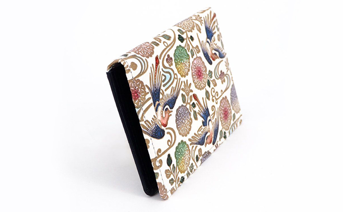パスケース 花鳥 文庫屋大関 名刺入れ カードホルダー 名刺ケース 名刺ホルダー カード入れ 定期入れ 定期ケース 雑貨 生活雑貨 小物 革小物 革製品 本革 日用品 民芸品 工芸品 東京 東京都 墨田区