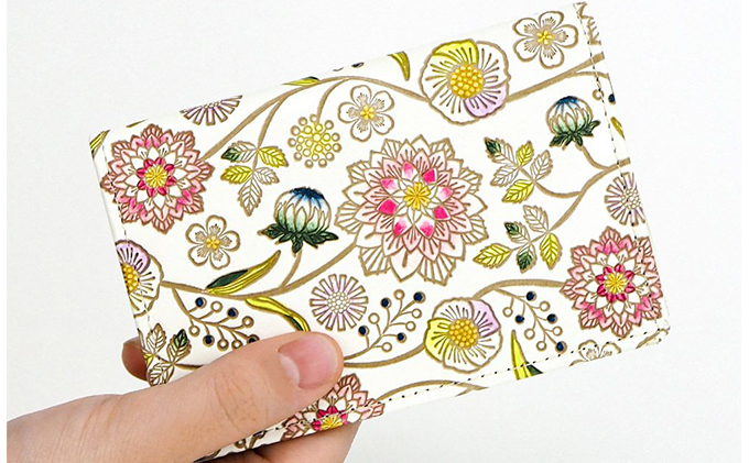 パスカードホルダー ダリア ベリーピンク 文庫屋大関 名刺入れ パスケース カードホルダー 定期入れ 革製品 革小物 大容量 ファッション小物 定期券入れ Suica入れ パスモケース 日用品 雑貨 東京 東京都 墨田区