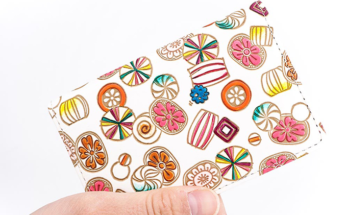 パスカードホルダー 飴 文庫屋大関 名刺入れ パスケース カードホルダー 定期入れ 革製品 革小物 大容量 ファッション小物 定期券入れ Suica入れ スイカケース パスモケース 日用品 雑貨 東京 東京都 墨田区