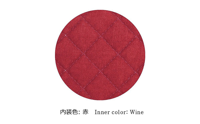 【文庫屋大関】メガネケース　花更紗【皮革工芸品】 ファッション小物 民芸品