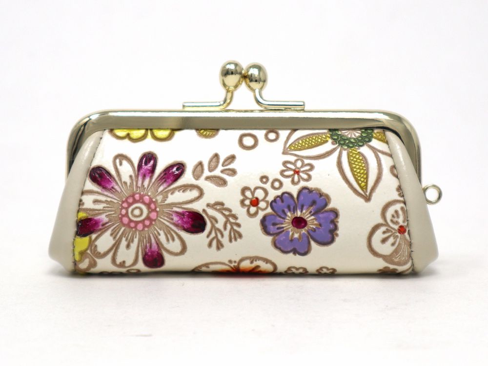 【文庫屋大関】印鑑ケース　みつばち【皮革工芸品】 ファッション小物 民芸品