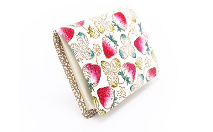 箱まち 小銭入れ いちご 文庫屋大関 コインケース ボックスコインケース 財布 おさいふ ウォレット 革製品 革小物 ファッション小物 小物入れ 日用品 雑貨 東京 東京都 墨田区