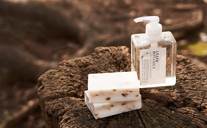 石鹸 LEAF＆BOTANICS B セット 5種 松山油脂 美容 固形石鹸 液体石鹸 マザーソープ ボディソープ モイスチャー シャンプー コンディショナー ボディローション ボタニクス せっけん いい香り 美容グッズ スキンケア