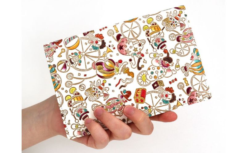 【文庫屋大関】パーソナルホルダー　ピエロ＜マチネ＞【皮革工芸品】 民芸品 雑貨 日用品 文房具 革小物 革製品 ファイル ケース