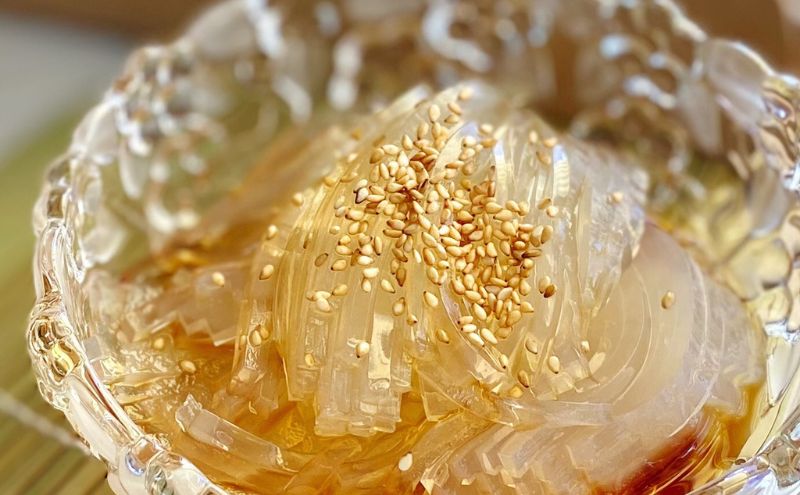 樋川商店 伊豆七島産天草使用 ところてん (三杯酢) 12ヶ入 心太 タレ付き 国産 ヘルシー 大田区 東京