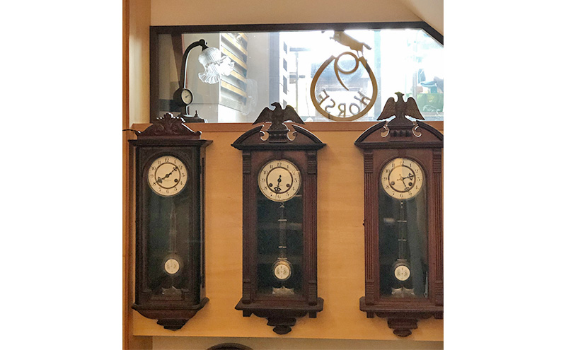 古時計コレクション＆おだしと塩麹料理チケット　1名様　チケット お食事券 古時計 骨董品 鑑賞 塩麹料理 デザート 高級紅茶 ランチ ディナー 大田区 東京