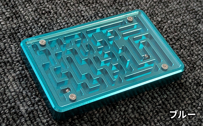 迷路 Z06 MAZE －迷路－ おもちゃ 玩具 迷路ゲーム 昔ながら 金属 重厚感 美しい 幾何学模様 町工場 精密機械 お土産 大田区 東京都