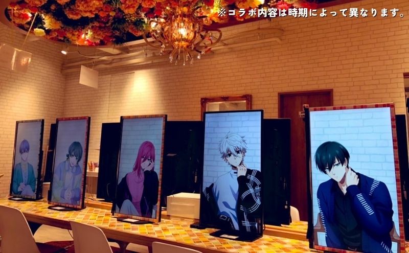 アニメキャラクターとのコラボレーション！キャラウムカフェ　食事券　3000円分　 東京 池袋 豊島区  アニメ コラボカフェ