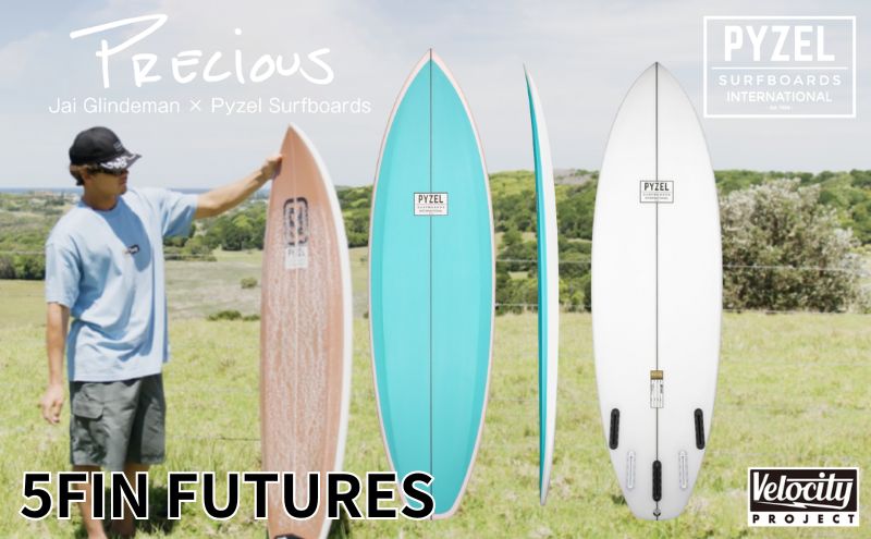PYZEL SURFBOARDS PRECIUS サーフボード パイゼル サーフィン 藤沢市 江ノ島[Size:5'11"、Width:19 3 /4"、Thickness:2 3 /8"、Volume:33.10L]江の島 江ノ島