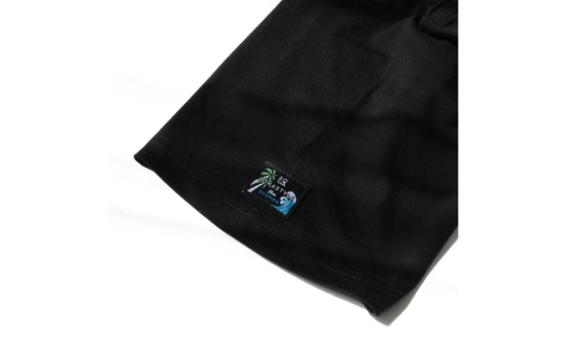 LOHASTYLE CORDURA天竺 CHIGASAKI 半袖T ブラック M オリジナル Tシャツ 半袖 黒 男女兼用 湘南 茅ヶ崎市 神奈川県