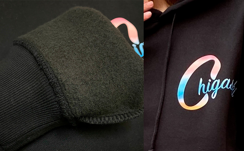 Chigasakiパーカ　ブラック　メンズ レディース サザンC 烏帽子岩 えぼし岩 裏起毛 プルオーバー 茅ヶ崎市 神奈川県【M】