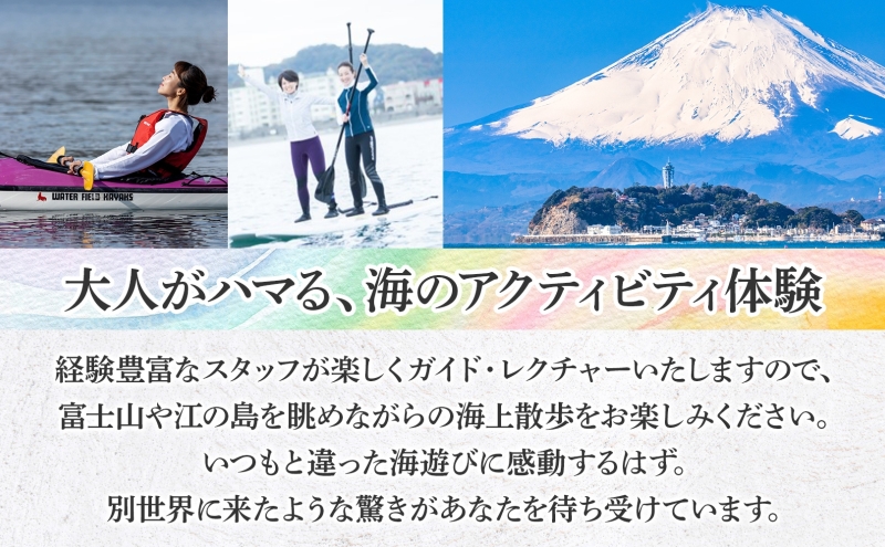 【シーカヤック＆サップを極める全6回 】パドルスポーツスタートパック  1名様 シーカヤック サップ SUP 体験 海  ガイド  無人島 波 水着 ウエットスーツ ハワイ 逗子海岸 エバーリゾート 神奈川県 逗子市
