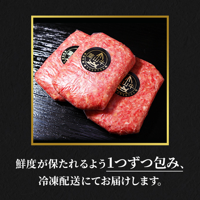 葉山牛入り ハンバーグ 8個入 150g 8個 1200g 冨士屋牛肉店 葉山牛 和牛 にく 肉 焼くだけ 冷凍 お中元 ギフト 贈答用 小分け 生 冷凍 豪華 神奈川県 【 逗子市 】