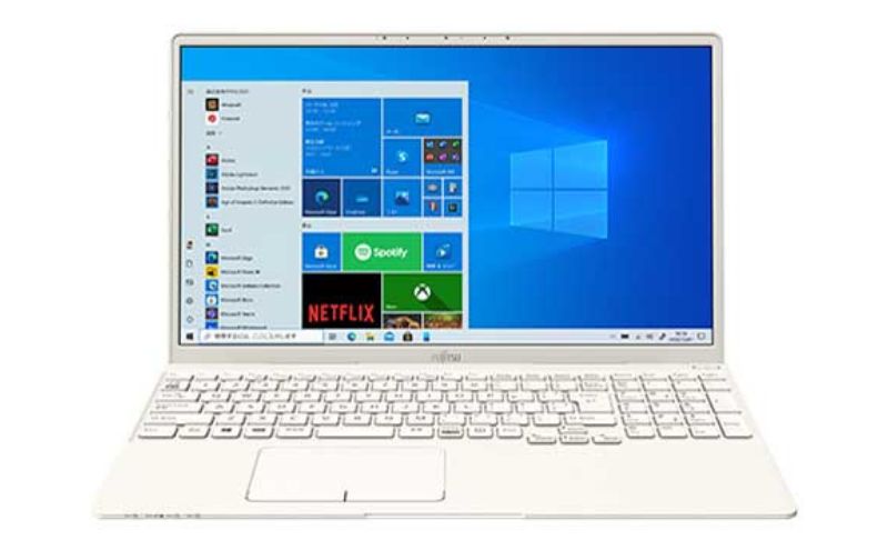 再生PC 富士通 ノートパソコン 新品同様 整備済みWindows10 15.6インチ フルHD WPS Office搭載 FMV FUJITSU LIFEBOOK TH77/E3 FMVT77E3W