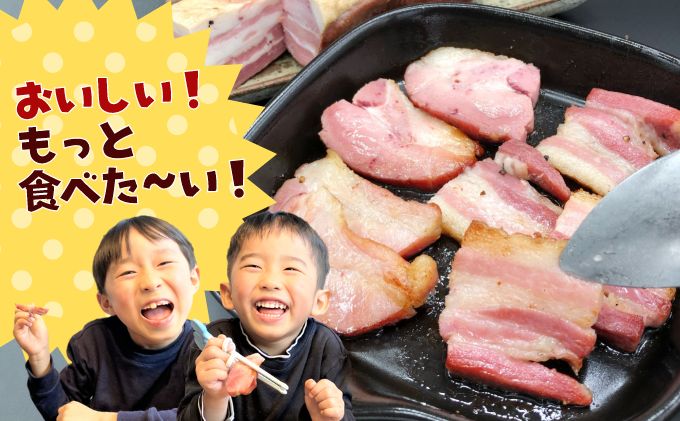 バラとショルダー 2種のベーコン 6ブロック 1.8kg