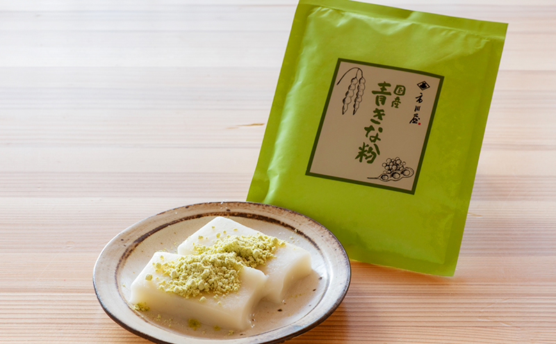餅 のし餅１枚と青きな粉２袋のセット 新潟県 新潟市