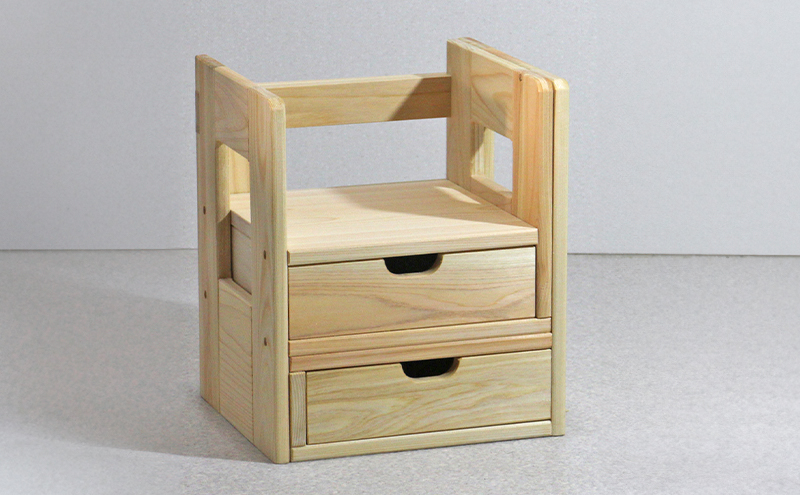 【ひのき本立て コンパクトタイプ】 桧 無垢材仕上げ 伸縮式ウッド収納ラック本棚 重ね式42幅