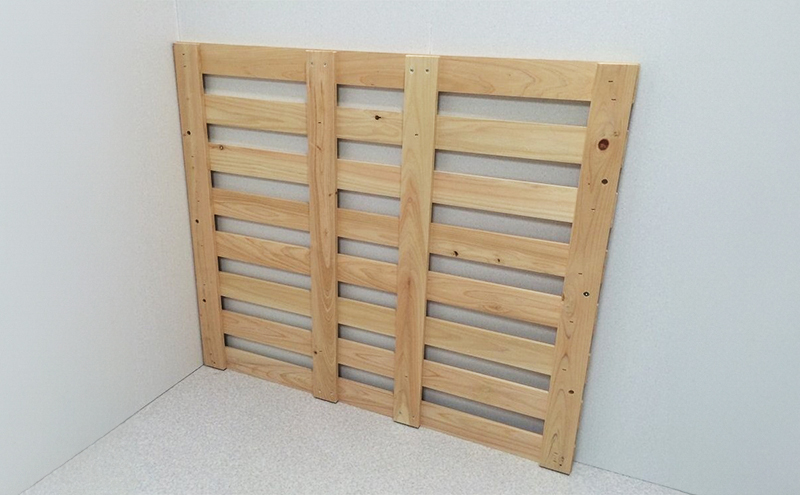 【ひのき押入れすのこ 半間用2枚組】 ヒノキ香る押し入れ収納 職人の手仕上げ 桧無垢材 総桧