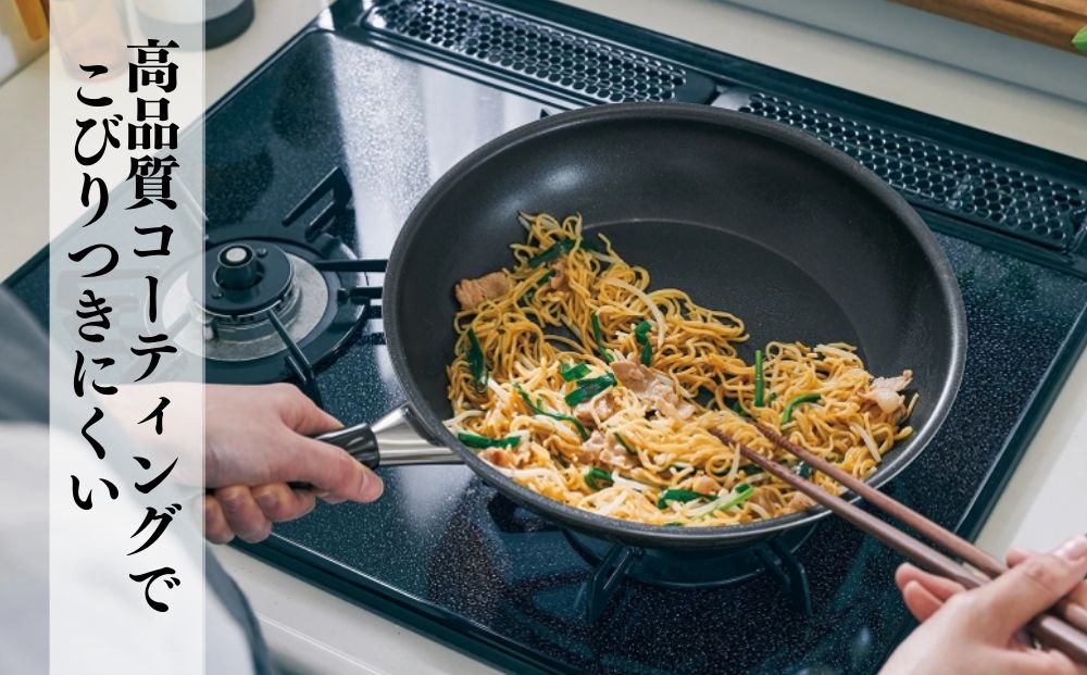 ビタクラフト カーペンター ウォックパン 26cm 05089768 フライパン 軽量　深型 ガス火 IH 調理器具 新潟市