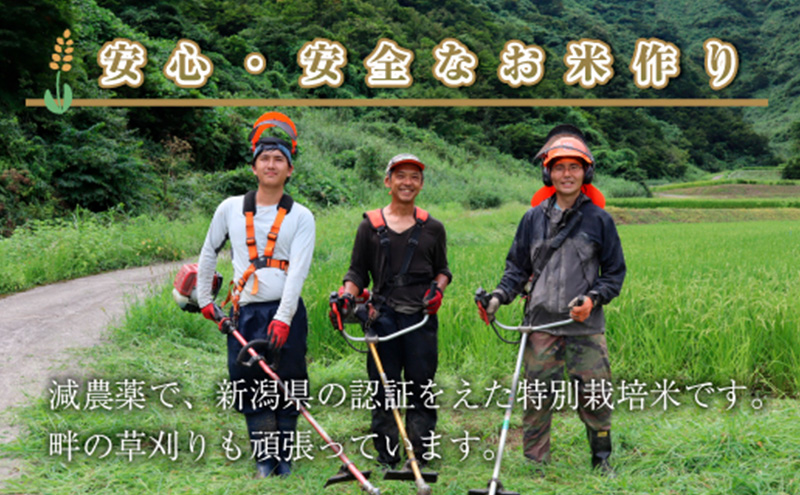 【定期便／全12回】玄米2kg　新潟県魚沼産コシヒカリ「山清水米」十日町市 米