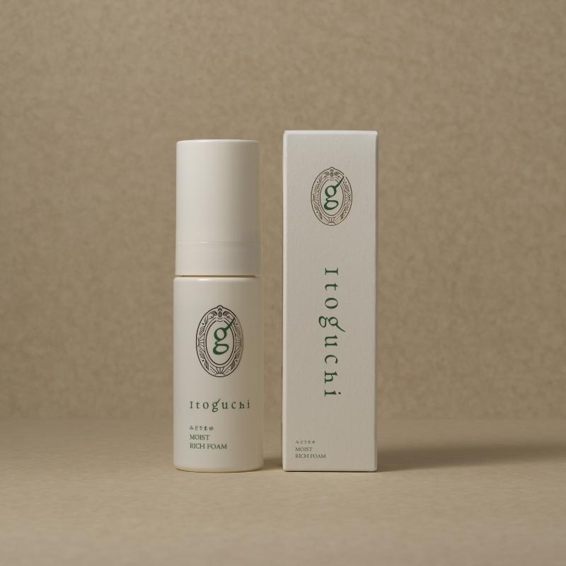 Itoguchi みどりまゆ モイストリッチフォーム（泡洗顔料） 美容 クレンジング フェイス 泡洗顔 洗顔 スキンケア