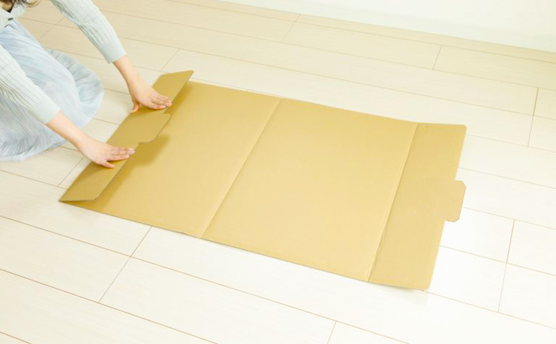 ダンボールベッド（段ボールベッド） 組み立て道具不要 コンパクト収納 災害用品 子供 お泊まり会 来客用
