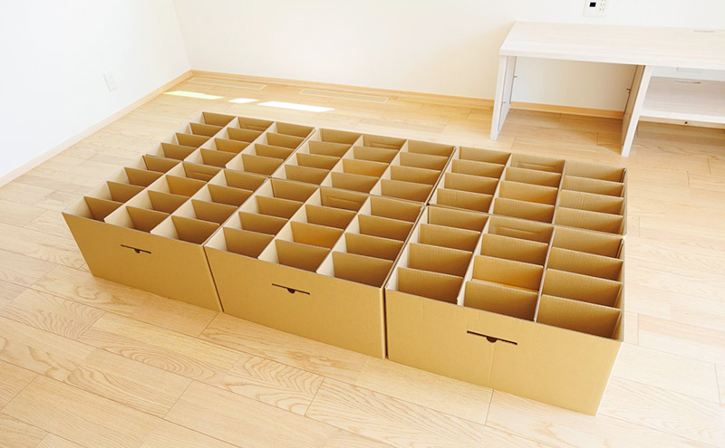 ダンボールベッド（段ボールベッド） 組み立て道具不要 コンパクト収納 災害用品 子供 お泊まり会 来客用