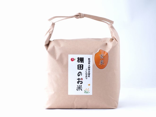 令和7年 新潟県産 棚田米 コシヒカリ 玄米 定期便 12kg 12キロ (2kg×6回) 雪中貯蔵 雪むろ こしひかり お米 こめ 新潟 上越 米 送料無料