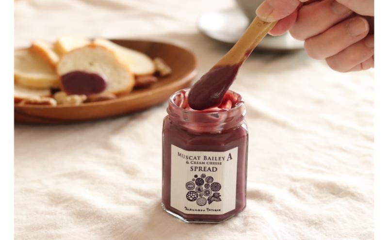 マスカット・ベーリーA　クリームチーズのスプレッド 上越市  お取り寄せ ギフト