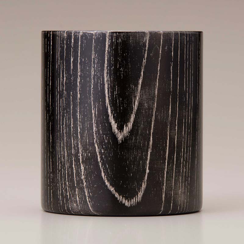 欅 Mug Cup ブラック Platinum 木箱入り 天然木 木製 マグカップ カップ 漆器 漆塗    ギフト 伝統工芸 工芸品 国産 日本製 山中木製漆器 復興 震災 コロナ 能登半島地震復興支援 北陸新幹線 F6P-0131