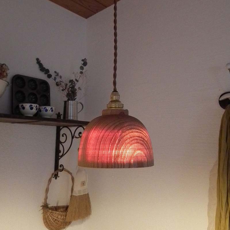 YAMANAKA ウスビキライト マル ナチュラル 天然木 欅 木製 ライト インテリア 父の日 母の日 敬老の日 ギフト 伝統工芸 工芸品 国産 日本製 復興 震災 コロナ 能登半島地震復興支援 北陸新幹線 F6P-0217