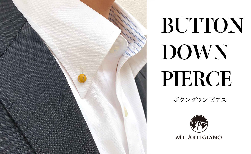 ボタンダウンピアス Sports テニス 白蝶貝 漆 蒔絵 ドレスピアス ピンブローチ タイタック アクセサリー ギフト 伝統工芸 工芸品 日本製 うるしアート 復興 震災 コロナ 能登半島地震復興支援 北陸新幹線
